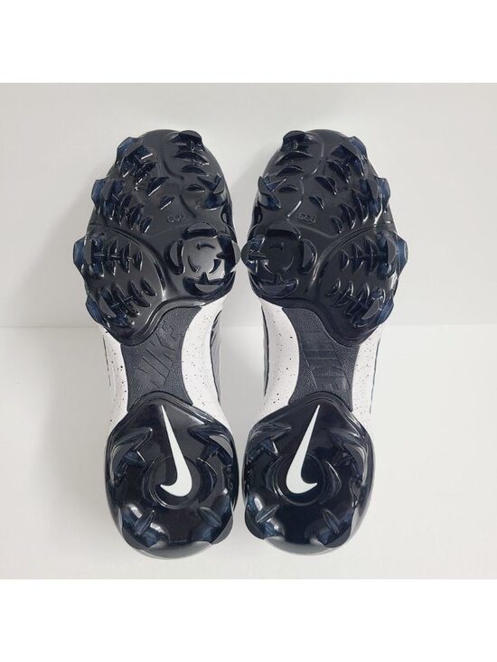 NEW Nike Alpha Huarache NXT MCS Baseball Cleats DJ6519-107 Size 10 White Black main image 4